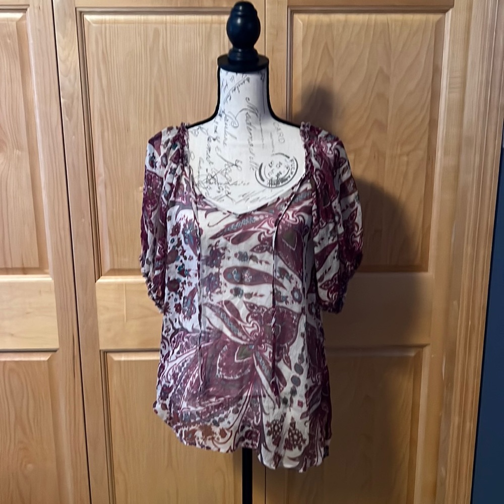 Joie Silk Top with Tank